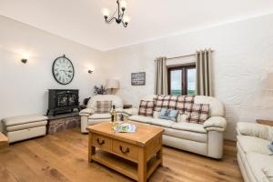 Χώρος καθιστικού στο Drovers Cottage