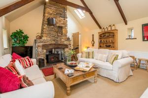 Χώρος καθιστικού στο West Barn