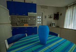 Kuchyň nebo kuchyňský kout v ubytování Apartments Daju