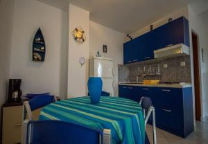 Kuchyň nebo kuchyňský kout v ubytování Apartments Daju