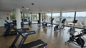 Posilňovňa alebo fitness centrum v ubytovaní Kn Hotel Matas Blancas - Solo Adultos