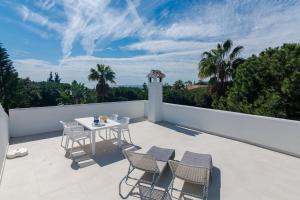 Balkón nebo terasa v ubytování Great Villa Near Beach and Marbella