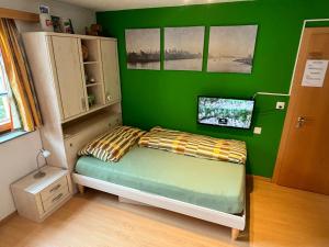 Postel nebo postele na pokoji v ubytování Chalet Medi