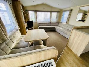 Istumisnurk majutusasutuses GWENNAP RETREAT - 3 bedroom self catering caravan close to Porth beach