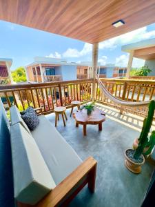 Villa Sapê 13的阳台或露台