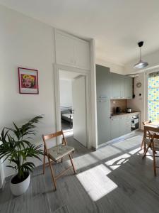 مطبخ أو مطبخ صغير في Paolettas House