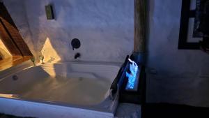 Koupelna v ubytování Hobbit Hotel El peñol Guatapé