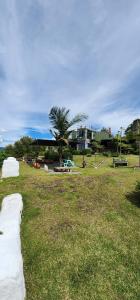 Zahrada ubytování Hobbit Hotel El peñol Guatapé