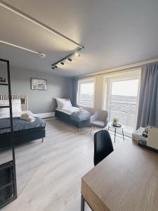 Postel nebo postele na pokoji v ubytování E18rom Motell + 24 fotografií