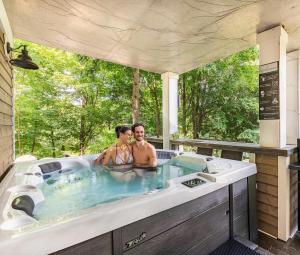 Hosté ubytování Escale Vélo & Spa en Estrie