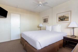 Postel nebo postele na pokoji v ubytování Maui Seaside Hotel