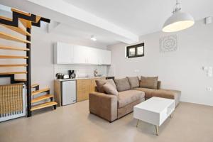 Kuchyň nebo kuchyňský kout v ubytování Isabel Artemis Crete - Luxury Sea Views Villas