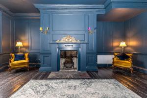 Ruang duduk di Leinster Apartment, 7 Henrietta Street, Dublin City Centre