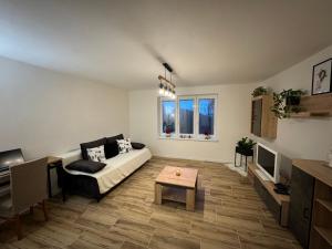 Η κουζίνα ή μικρή κουζίνα στο Apartmán ŠPANIA DOLINA