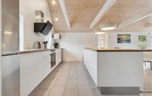 Η κουζίνα ή μικρή κουζίνα στο 4 Bedroom Amazing Home In Ringkøbing +18 φωτογραφίες