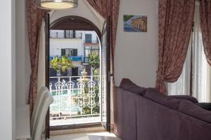 Ein Balkon oder eine Terrasse in der Unterkunft Apartamento ateneo