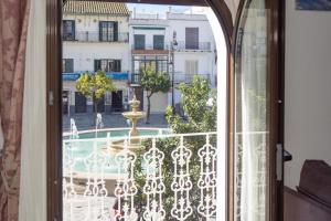Ein Balkon oder eine Terrasse in der Unterkunft Apartamento ateneo