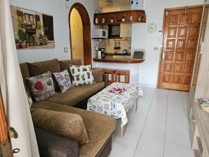 Kuchyň nebo kuchyňský kout v ubytování Residencial Sol Suite 2