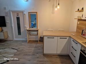 Kuchyň nebo kuchyňský kout v ubytování Apartman Matija