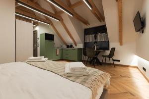 Μια τηλεόραση ή/και κέντρο ψυχαγωγίας στο Olive Residence