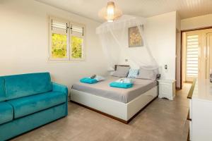 Χώρος καθιστικού στο Villa 5 étoiles avec piscine à Le Vauclin +16 φωτογραφίες