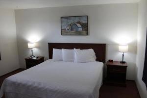 Postel nebo postele na pokoji v ubytování Sprague Motel