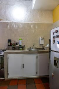 Kuchyň nebo kuchyňský kout v ubytování Casa Rivera Del Castillo