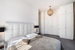 Posteľ alebo postele v izbe v ubytovaní 6 rooms