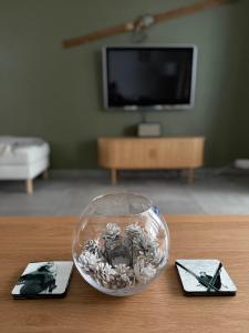 TV a/nebo společenská místnost v ubytování Apartment Snowball, Modern, cosy, Matterhorn views
