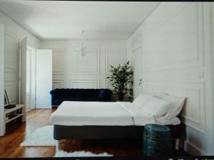 Giường trong phòng chung tại Zabaletto stay wonderful