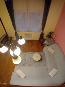 A seating area at Mozaik Apartman