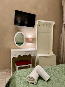 Postel nebo postele na pokoji v ubytování Boutique Hotel Calais Milano
