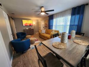 Et opholdsområde på Wellington Cottage