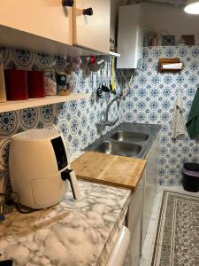 Dapur atau dapur kecil di Cabana Floral