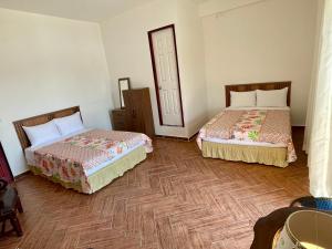 Postel nebo postele na pokoji v ubytování Hostal habitación habitaciones full equipadas a solo 10 minutos del aeropuerto Panamá pasifico a 20 minutos de la ciudad centros comerciales y lugares turísticos playa a 5 minutos