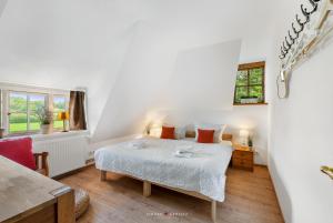 Postel nebo postele na pokoji v ubytování Dornröschen 1