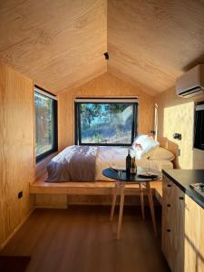 Kuchyň nebo kuchyňský kout v ubytování Cabaña en Santuario El Ajial - Paine - Tucu Cabins