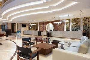 Posezení v ubytování Mehood Lestie Hotel Dongguan Chang'an