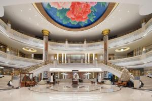 Vstupní hala nebo recepce v ubytování Mehood Lestie Hotel Dongguan Chang'an