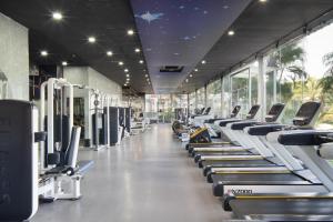 Gimnàs o zona de fitness de Mehood Lestie Hotel Dongguan Chang'an