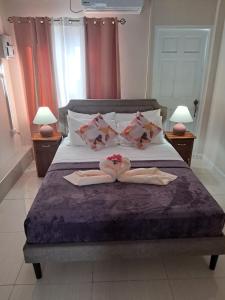 Ένα ή περισσότερα κρεβάτια σε δωμάτιο στο Mango Dance