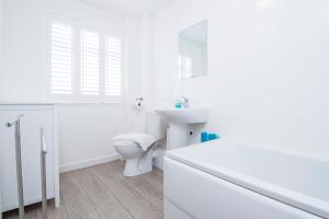 Phòng tắm tại The Rath Cottage