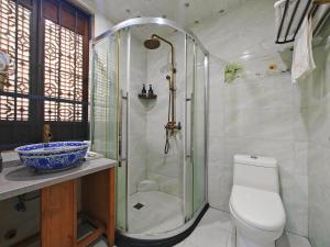 Koupelna v ubytování Wuyuan Koshin Homestay