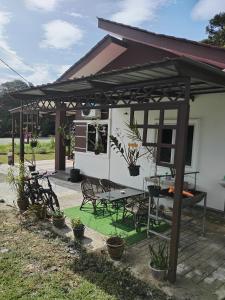 Zahrada ubytování Z&S Gerik Hillview Homestay