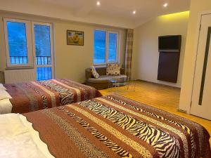 Postel nebo postele na pokoji v ubytování Terelj Takhi Resort