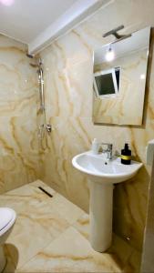 Koupelna v ubytování Guesthouse Zgiboza