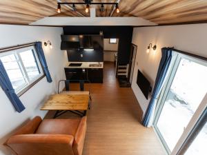 Kuchyň nebo kuchyňský kout v ubytování Myoko Onsen cottage Ajisai