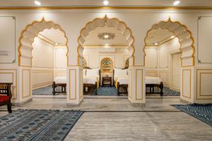 Raghunath Haveli - A Boutique Homestay的休息区