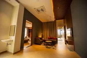 Vannituba majutusasutuses Ananthyam Resort by Anukulas