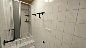Koupelna v ubytování Salzweger Auszeit by Weißmann